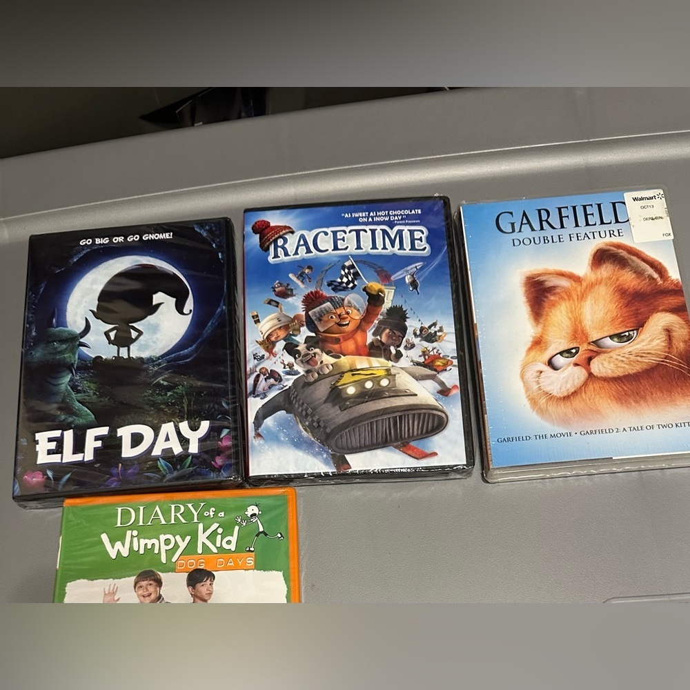 Four DVD Movie Bundle